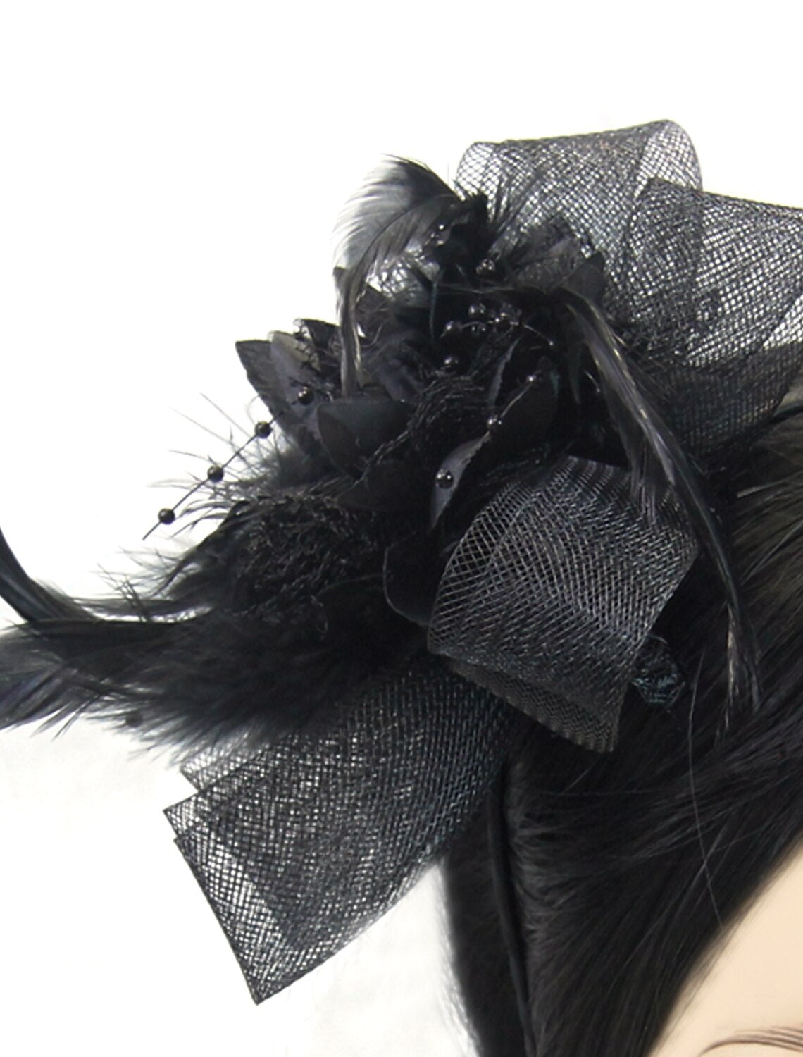 Wholesale Tulle / Feather / Net Headbands / Fascinators / Hats with 1 Piece Wedding / Special Occasion / Tea Party Headpiece