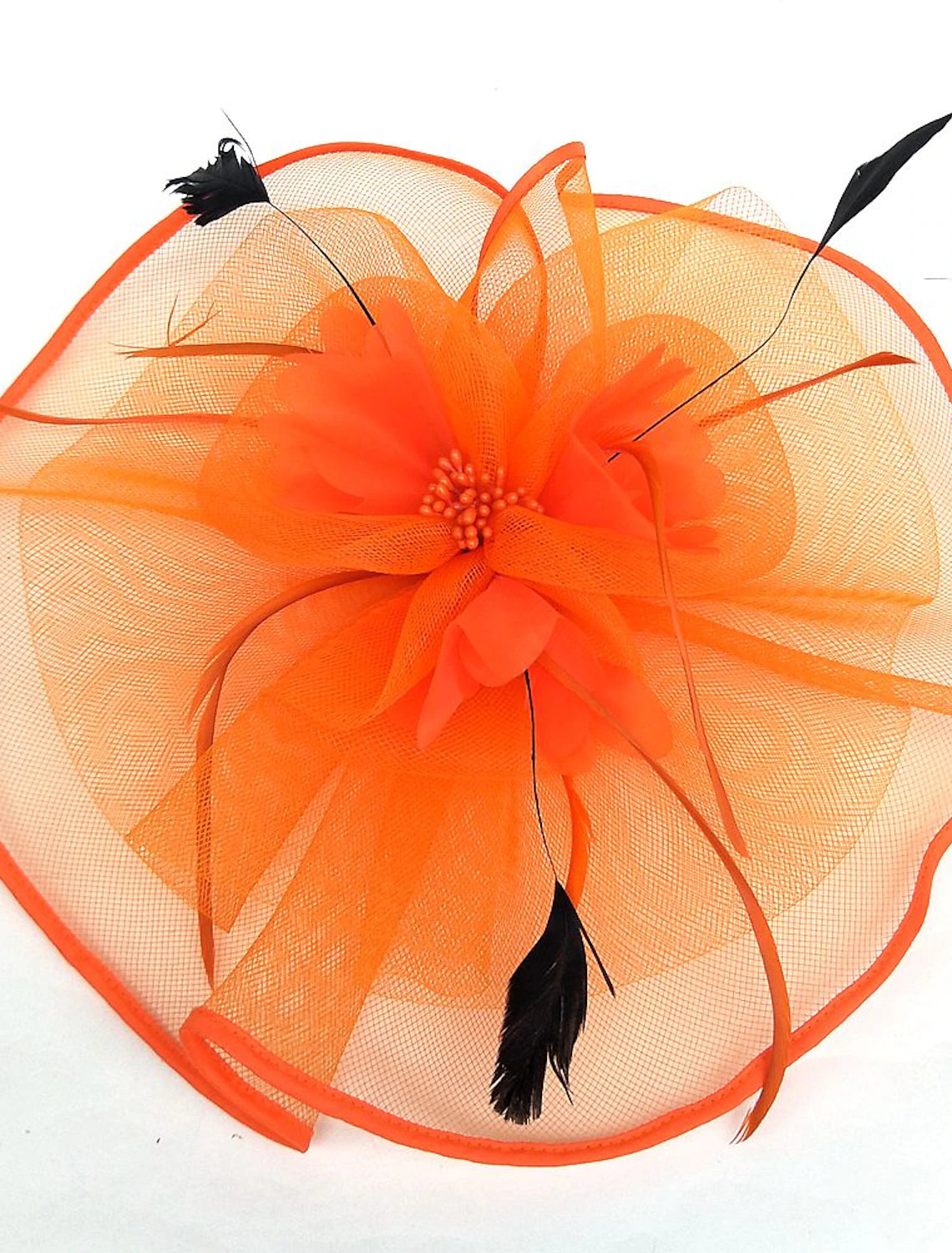 Wholesale Tulle / Feather / Net Kentucky Derby Hat / Fascinators / Hats with 1 Piece Wedding / Special Occasion / Tea Party Headpiece