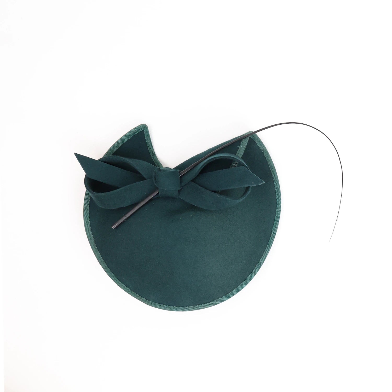 Wholesale Fascinators Hats Headpiece Wool Saucer Hat Wedding Horse Race Ladies Day Cocktail Elegant With Headpiece Headwear