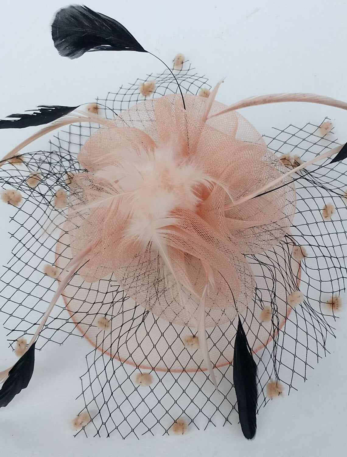 Wholesale Feather / Net Fascinators Kentucky Derby Hat / Birdcage Veils with 1 Piece Wedding / Party / Evening / Ladies Day Headpiece