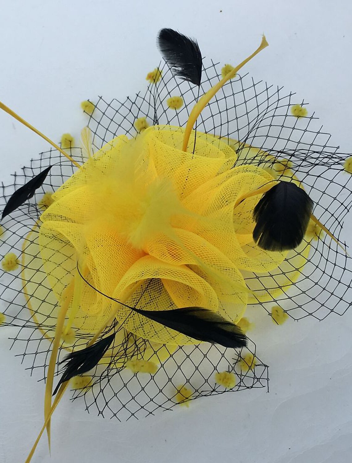 Wholesale Feather / Net Fascinators Kentucky Derby Hat / Birdcage Veils with 1 Piece Wedding / Party / Evening / Ladies Day Headpiece