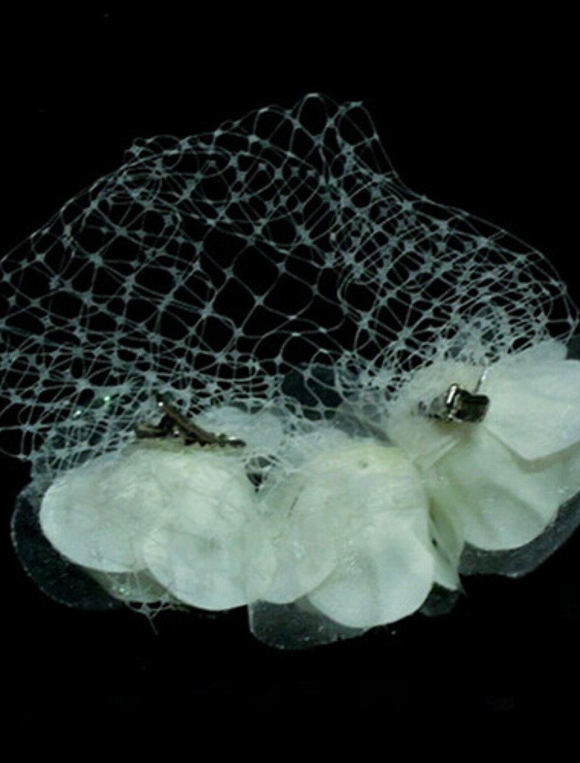 Wholesale Tulle / Crystal / Fabric Crown Tiaras / Fascinators / Flowers with 1 Piece Wedding / Special Occasion / Party / Evening Headpiece